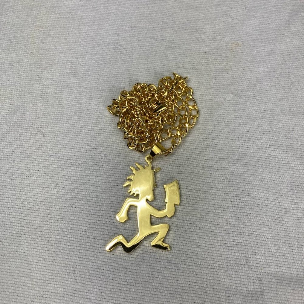 Official 2024 Psychopathic Records Hatchetman Charm 30" Chain ICP Twiztid - Picture 10 of 10